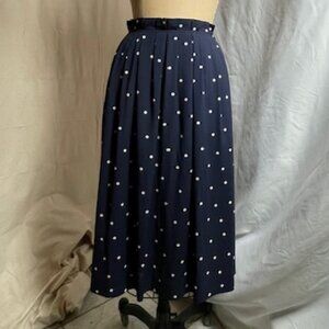 Polka Dot Skirt with Pockets